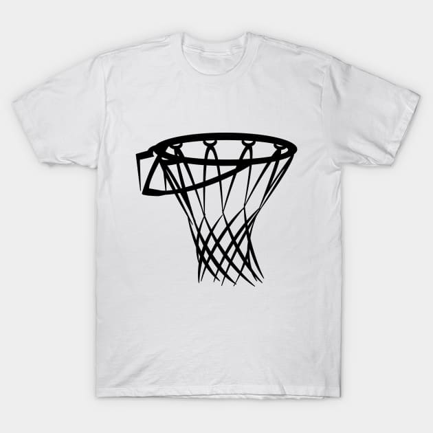 basketball basket for real basketball fans T-Shirt by FromBerlinGift